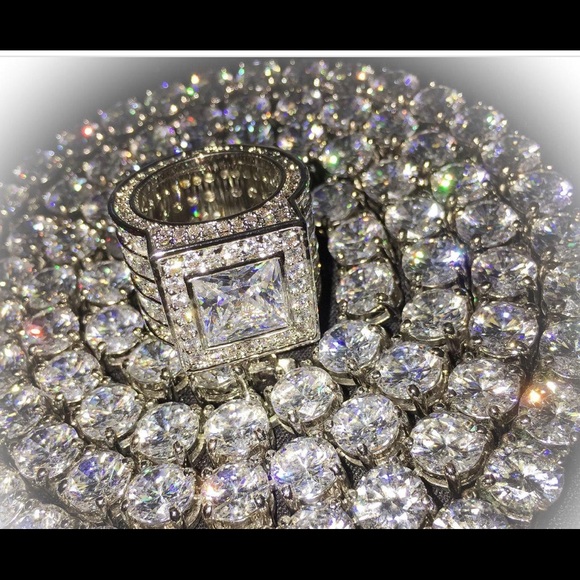 CHAIN VVS FLAWLESS LAB MADE DIAMONDS - Picture 8 of 8